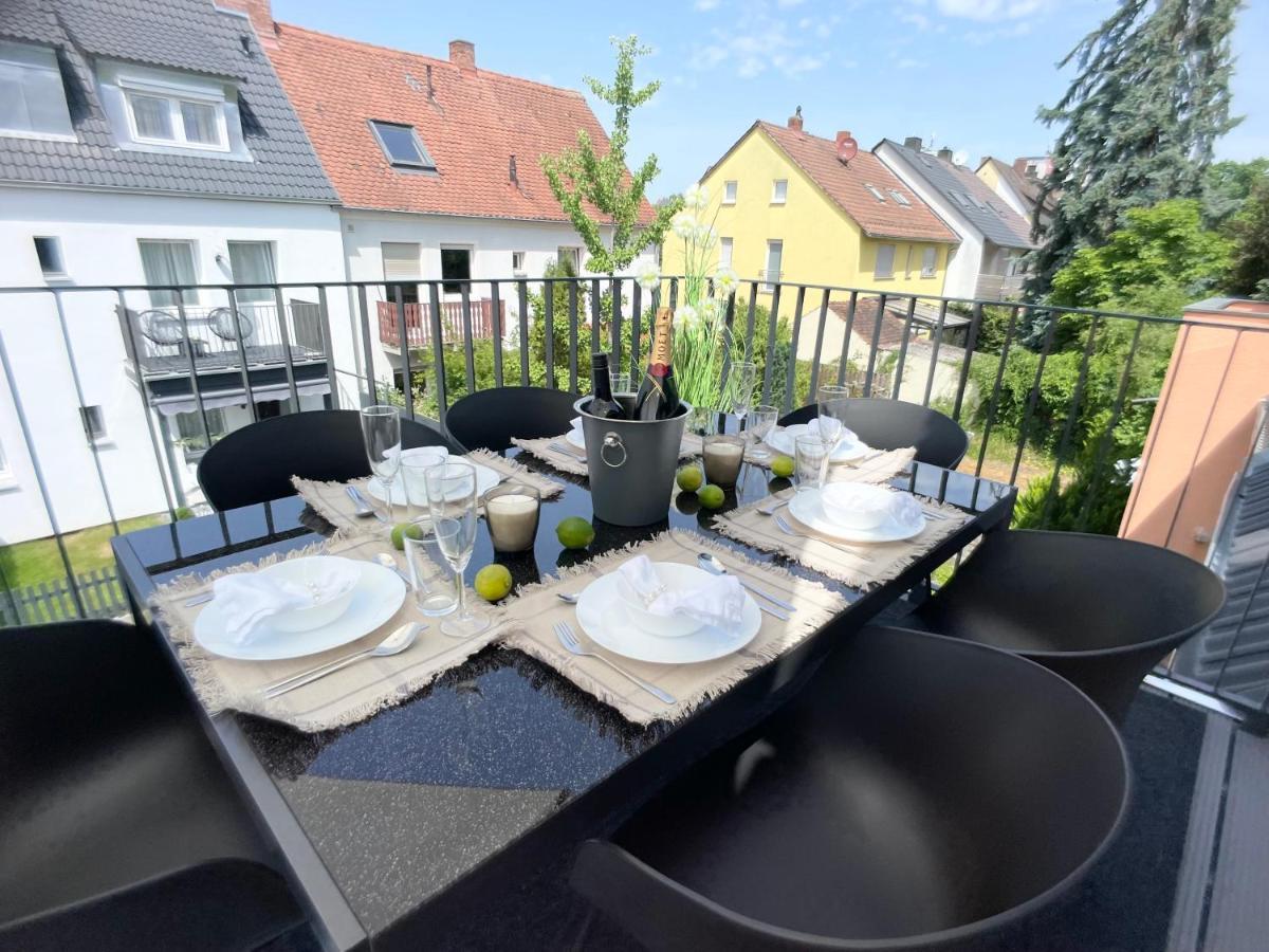 M-Style 04 Apartment Mit Balkon Und Gasgrill, 24H Self-Check-In, Free Parking, Netflix Nürnberg Dış mekan fotoğraf