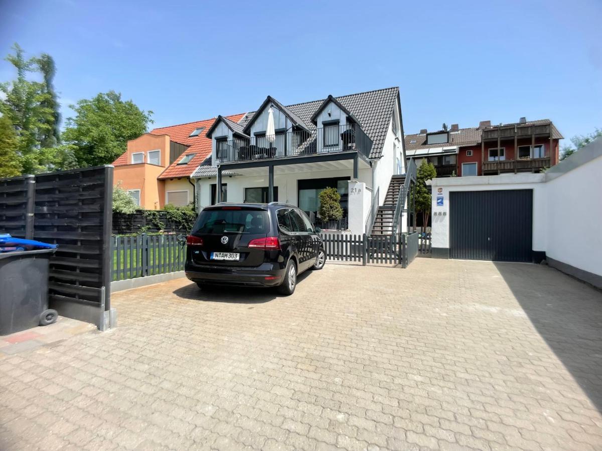 M-Style 04 Apartment Mit Balkon Und Gasgrill, 24H Self-Check-In, Free Parking, Netflix Nürnberg Dış mekan fotoğraf