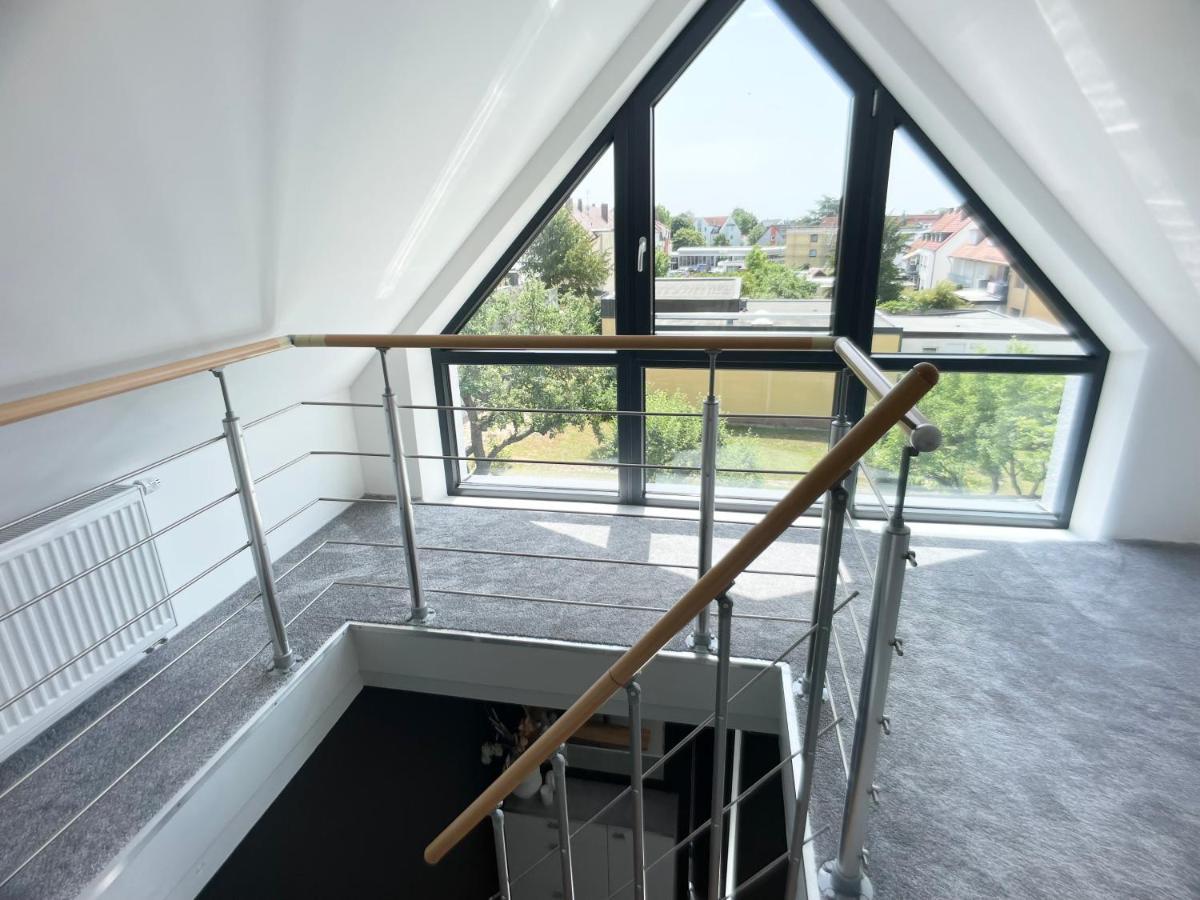 M-Style 04 Apartment Mit Balkon Und Gasgrill, 24H Self-Check-In, Free Parking, Netflix Nürnberg Dış mekan fotoğraf
